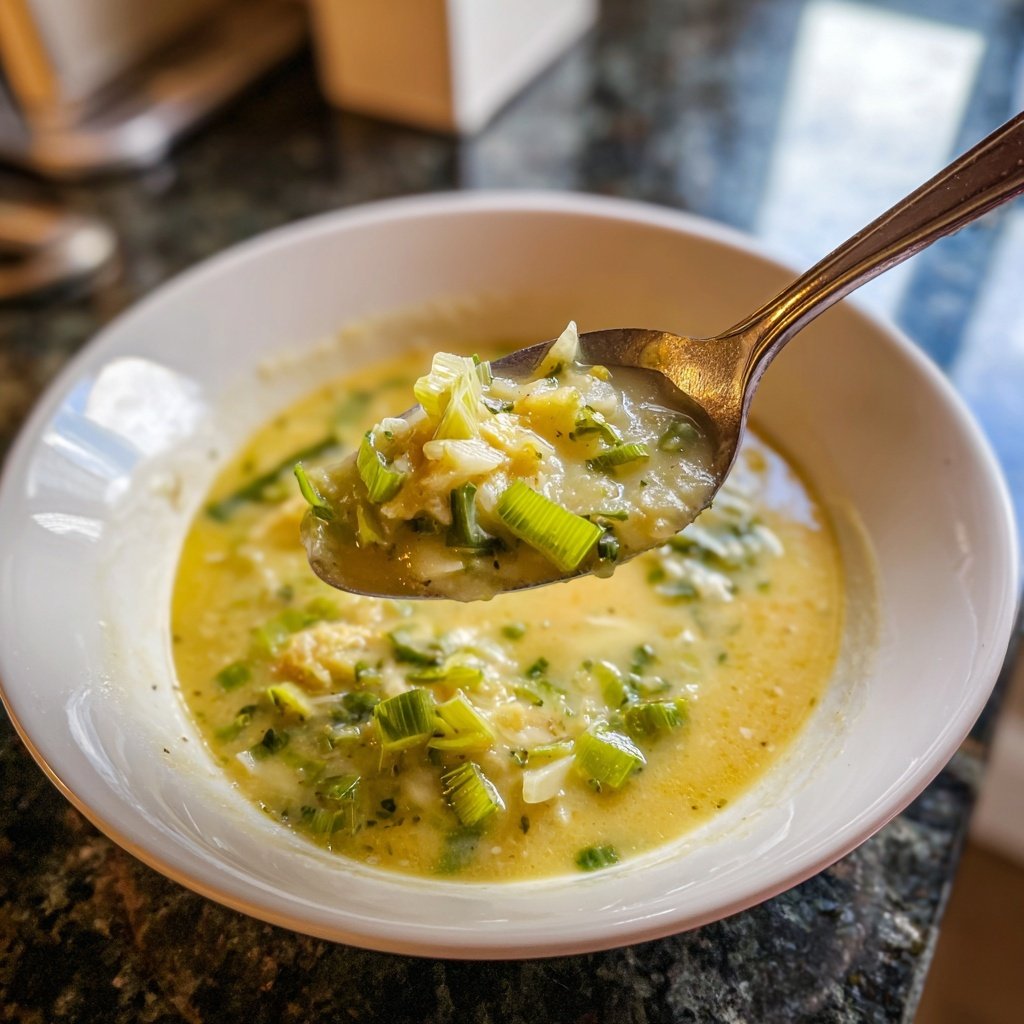 Spring Potato Leek Soup