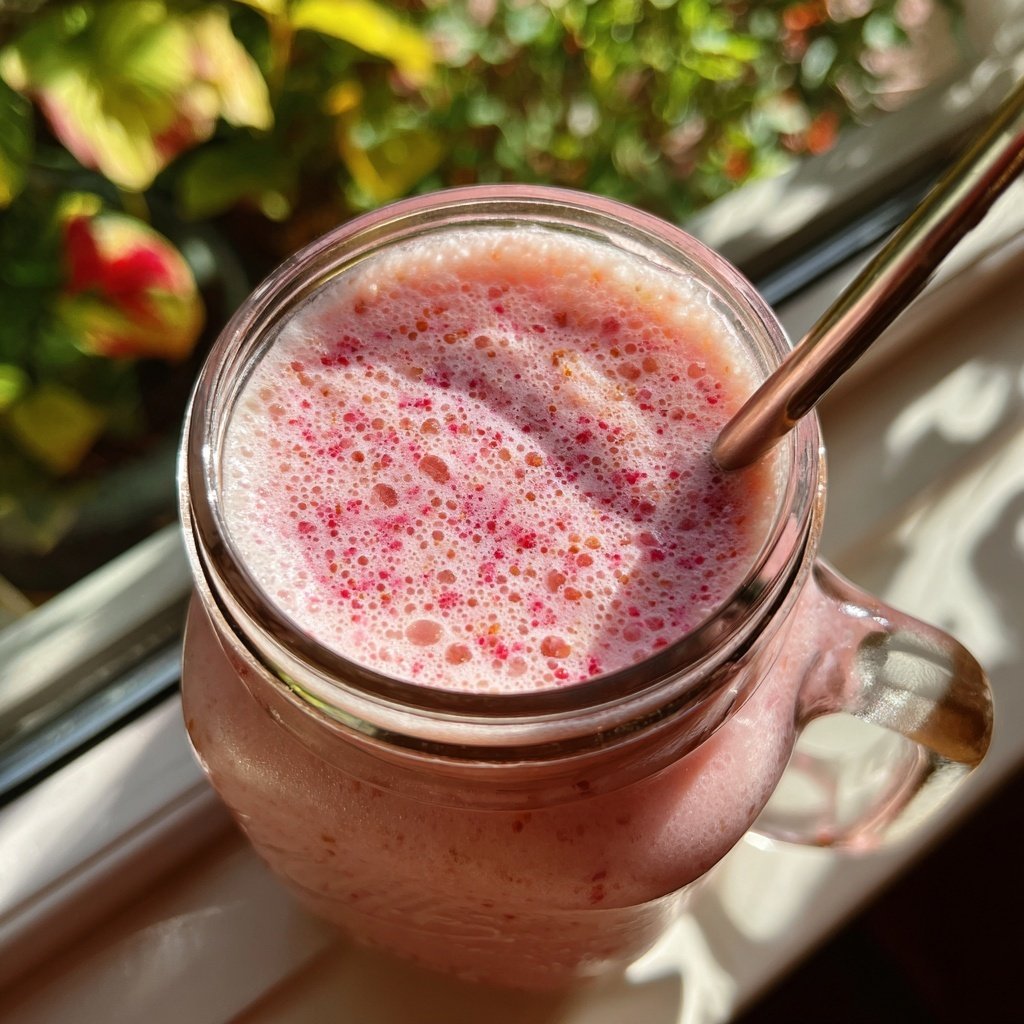 Fresh Strawberry Milk