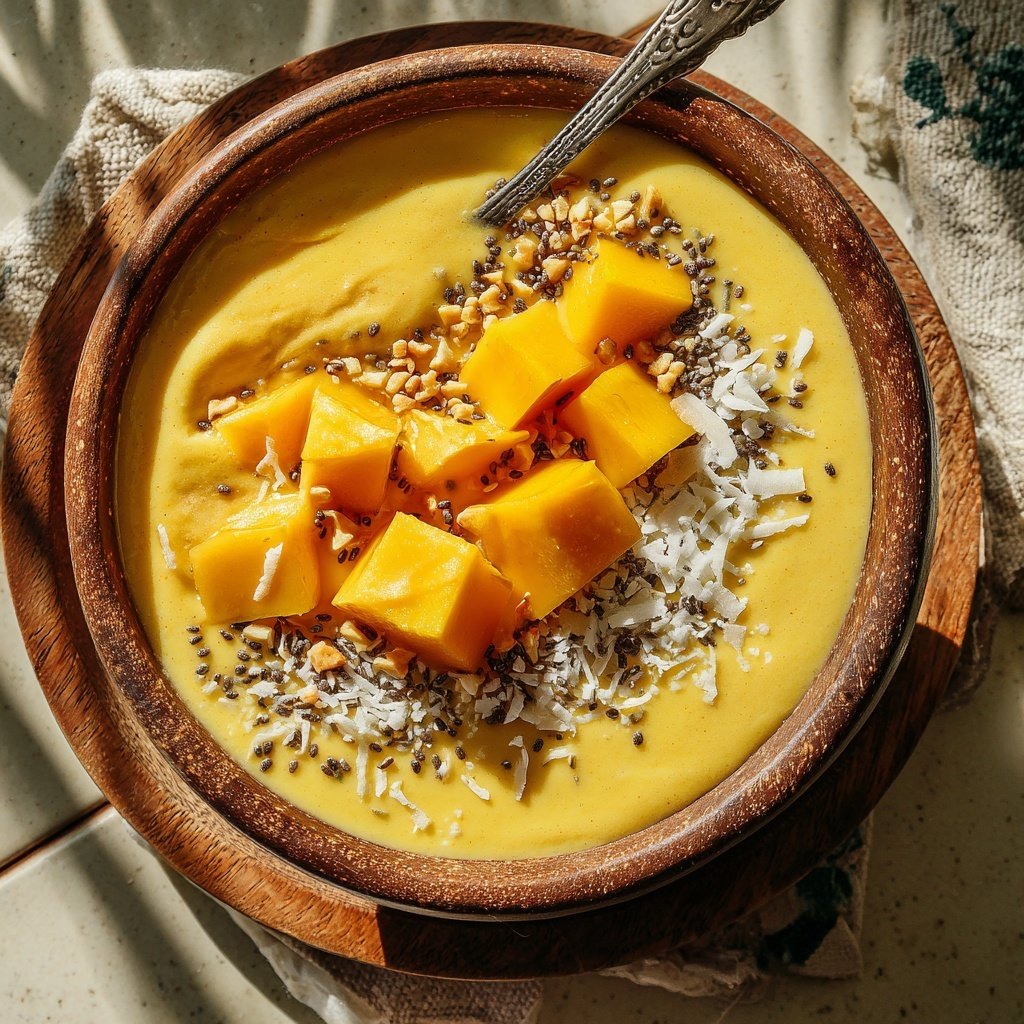 Tropical Mango Smoothie Bowl