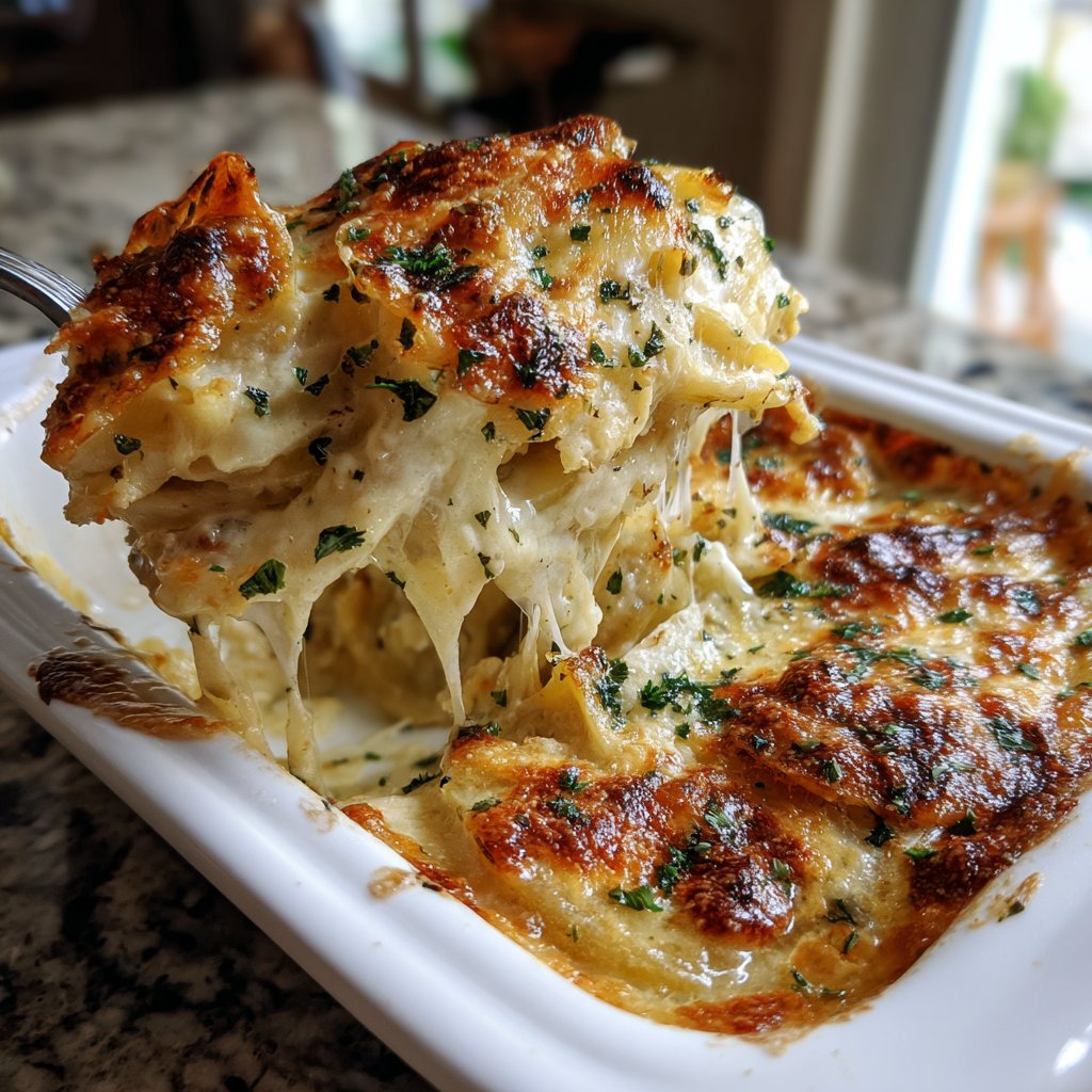 Sunday Creamy Potato Gratin