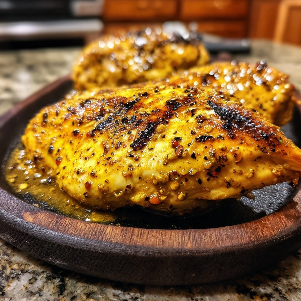 Baked Honey Mustard Chicken Breasts