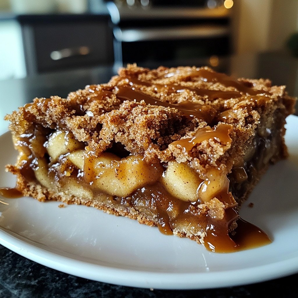 Irresistible Salted Caramel Apple Bars for Fall
