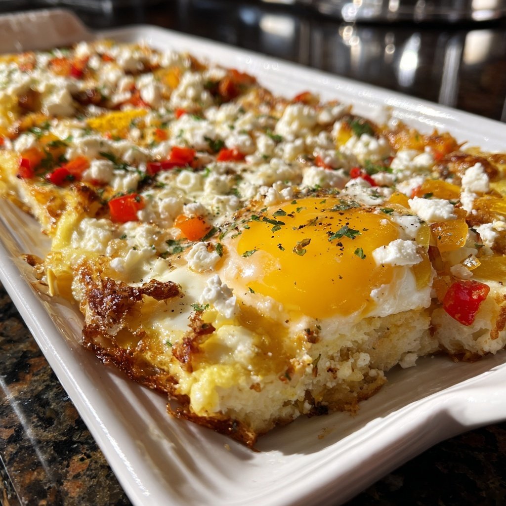 Breakfast Sheet Pan Eggs