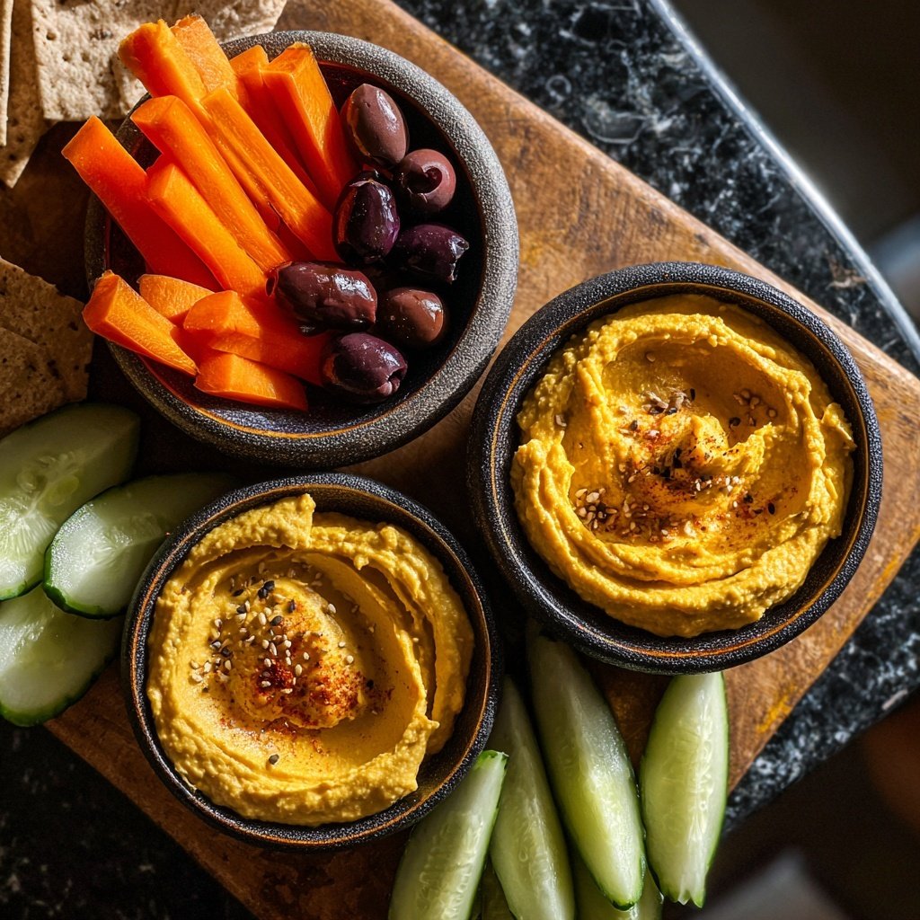 Healthy Snack Hummus Snack Boxes