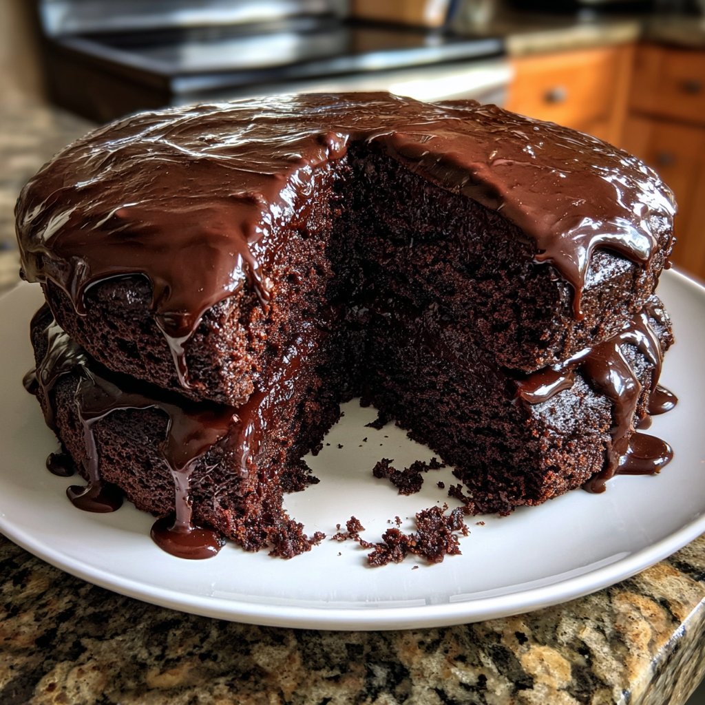 Chocolate Cake Made With Sour Cream