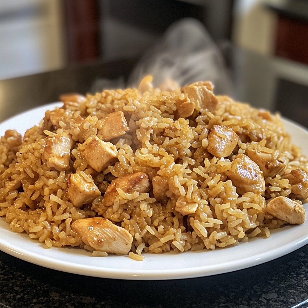 Chicken Ginger Rice