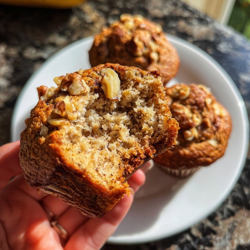Banana Bread Muffins Recipe