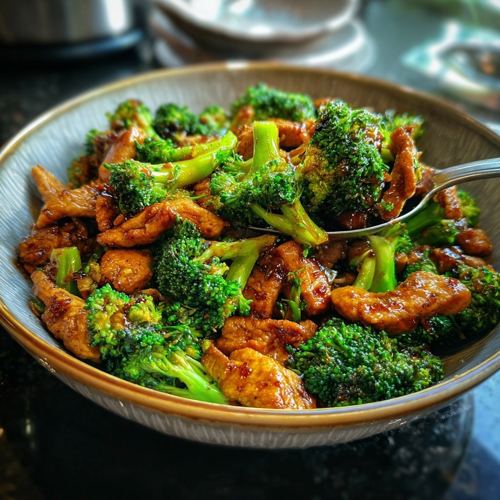 Ground Chicken And Broccoli Stir Fry