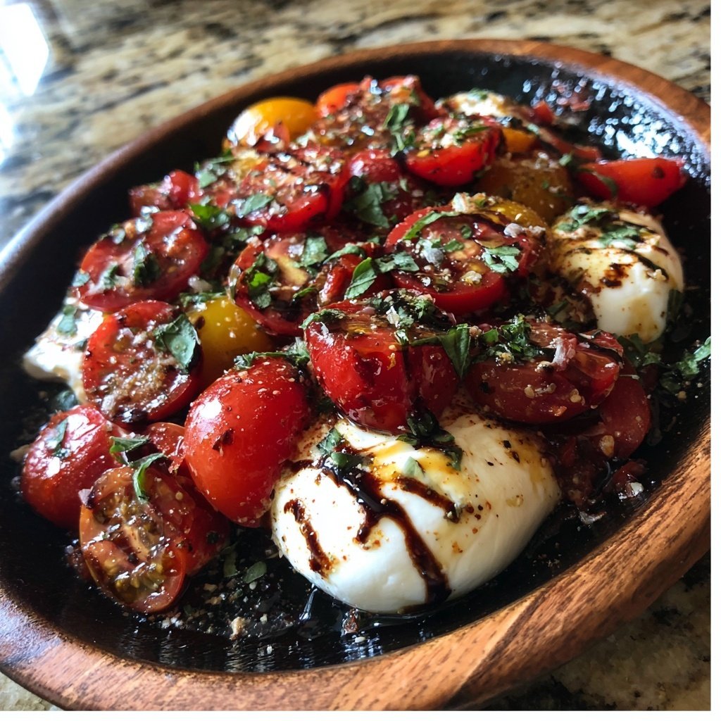 Romantic Tomato Burrata Salad
