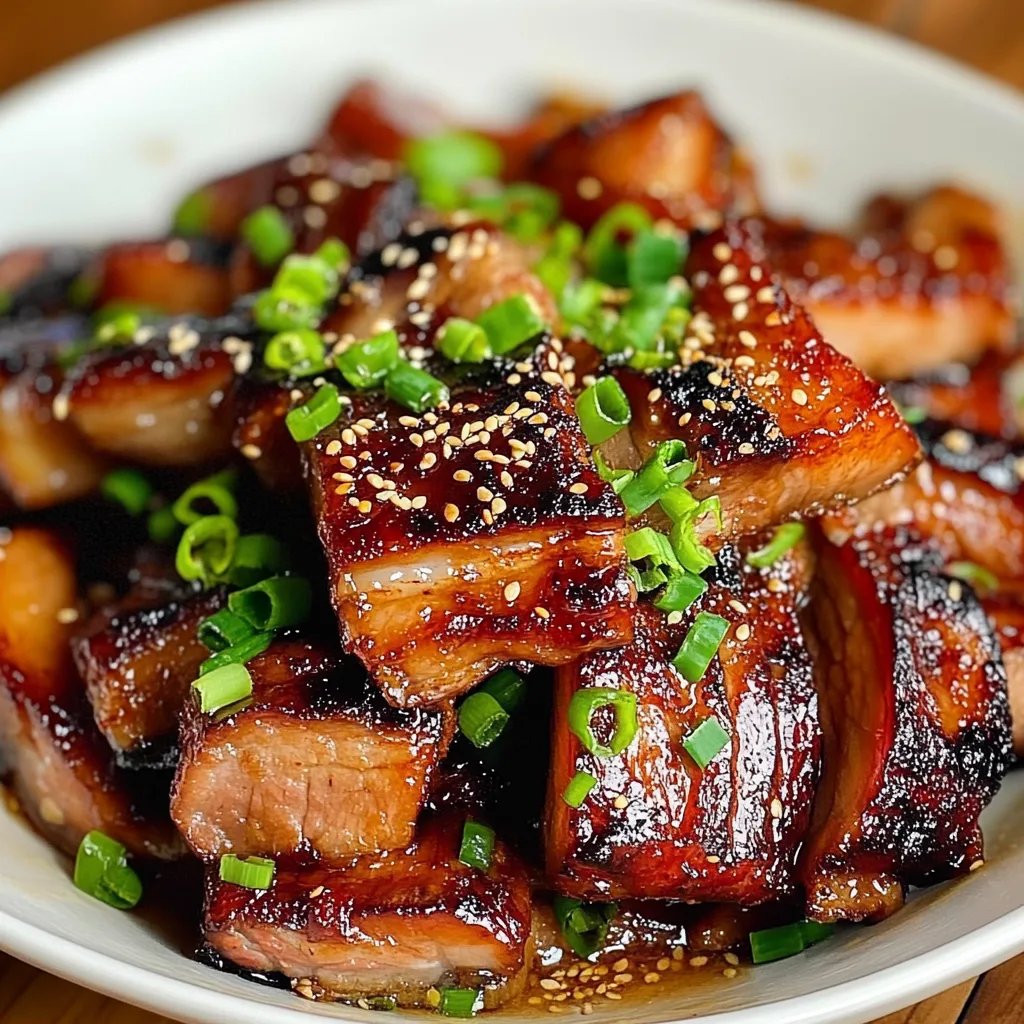 Korean Pork Belly Recipe