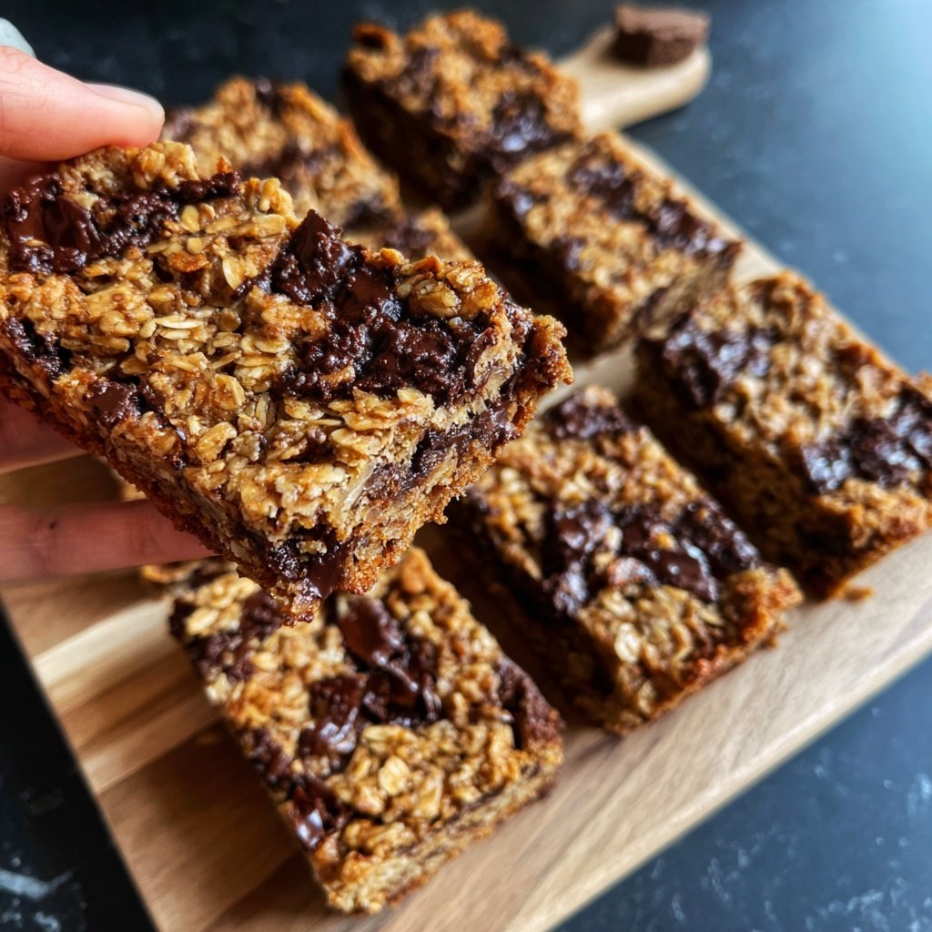 Chocolate Chip Oat Bars
